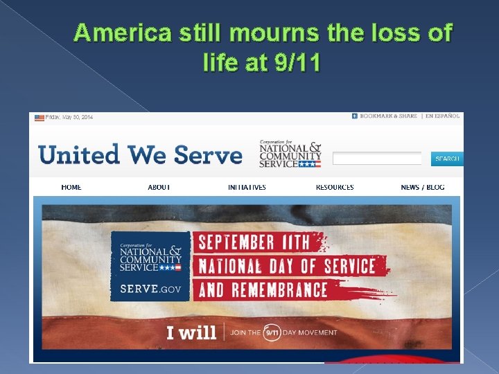 America still mourns the loss of life at 9/11 