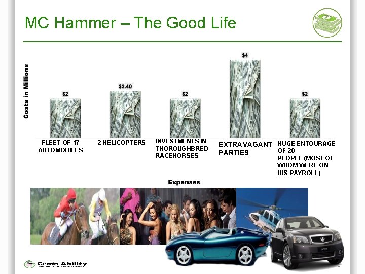 MC Hammer – The Good Life FLEET OF 17 AUTOMOBILES 2 HELICOPTERS INVESTMENTS IN