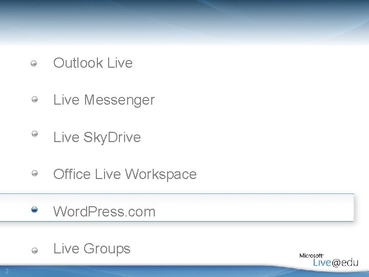 Microsoft live word office