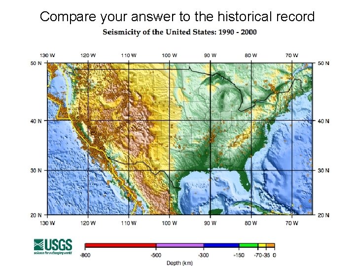 Compare your answer to the historical record Compare your answer to the historical record