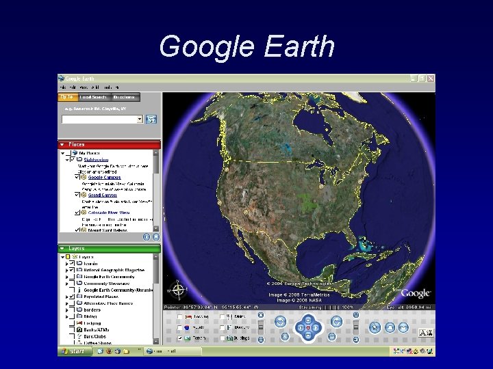 Google Earth 