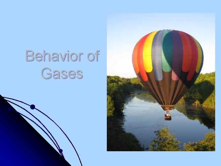 Behavior of Gases 