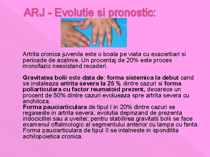 artrita cronica juvenila)