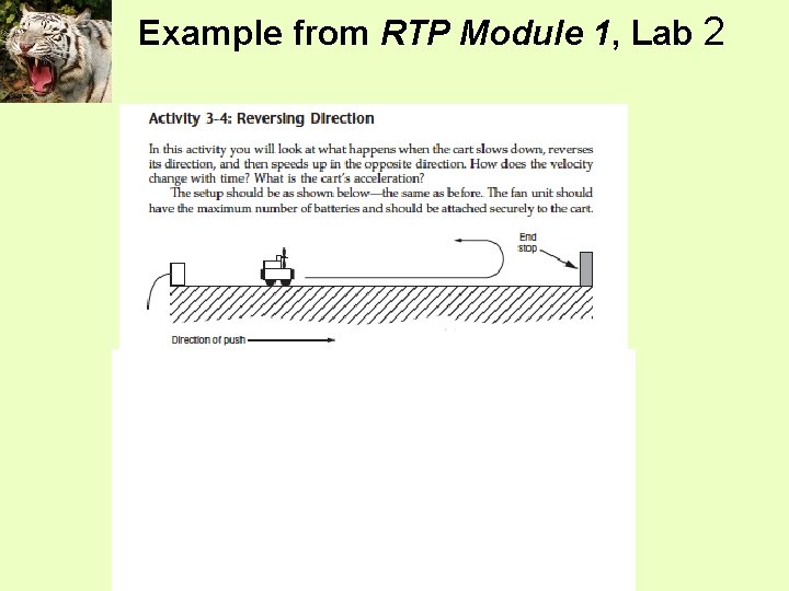 Example from RTP Module 1, Lab 2 Example from RTP Module 1, Lab 2