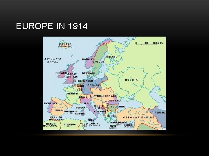 EUROPE IN 1914 