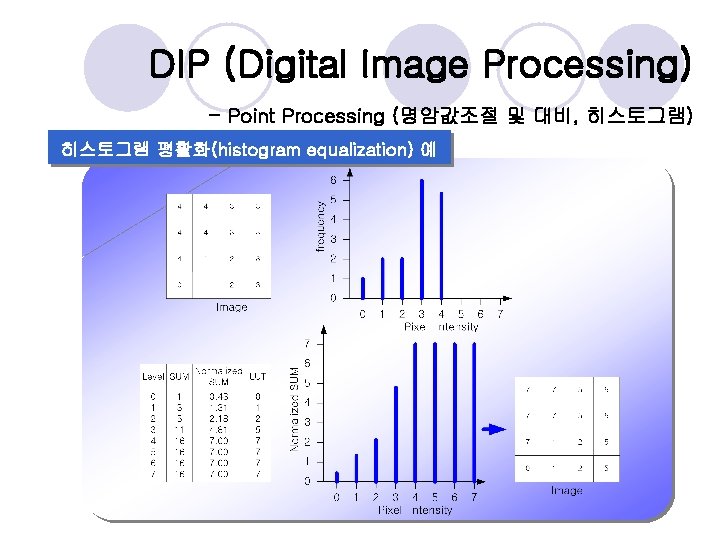 DIP (Digital Image Processing) - Point Processing (명암값조절 및 대비, 히스토그램) 히스토그램 평활화(histogram equalization)