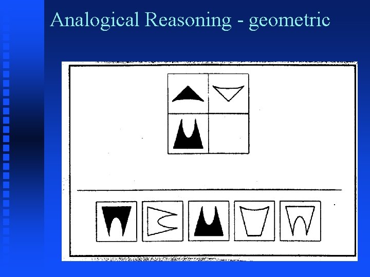 Analogical Reasoning - geometric 