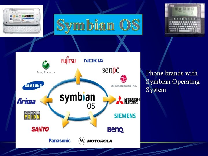 Symbian OS Phone brands with Symbian Operating System 