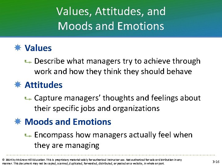Chapter 3 Values Attitudes Emotions and Culture The
