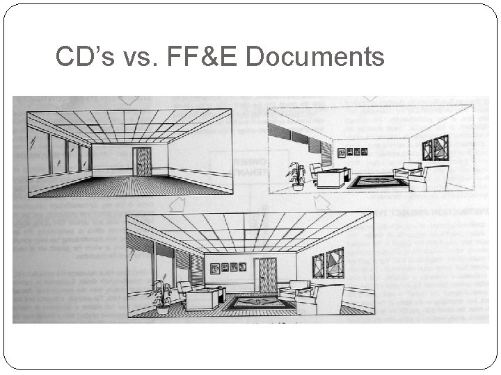 CD’s vs. FF&E Documents 