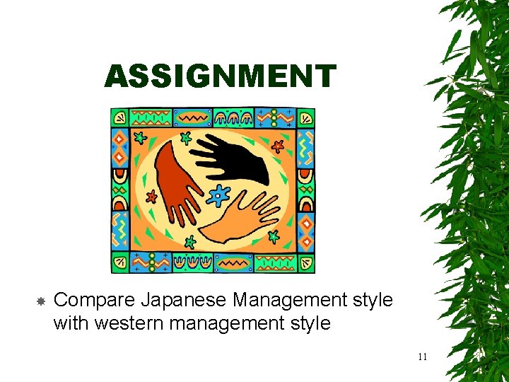 ASSIGNMENT Compare Japanese Management style with western management style 11 