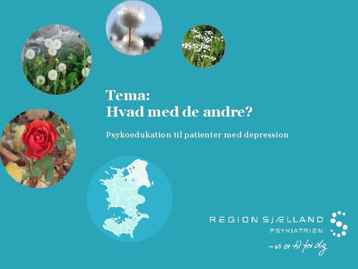 Tema: Hvad med de andre? Psykoedukation til patienter med depression 