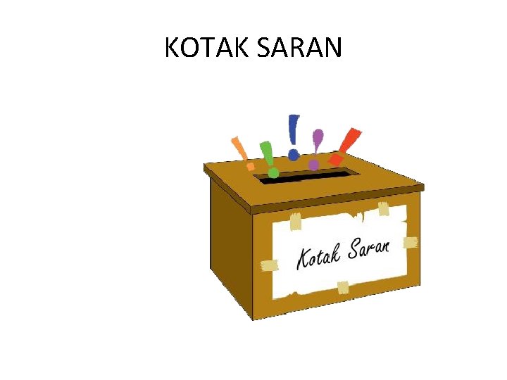 KOTAK SARAN 