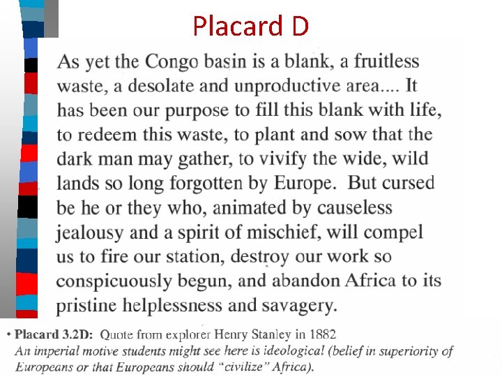 Placard D 