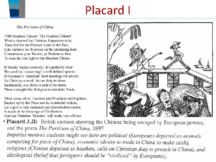 Placard I 