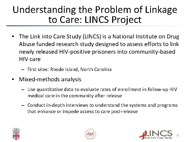 Developing an Indicator of Linkage to HIV Care