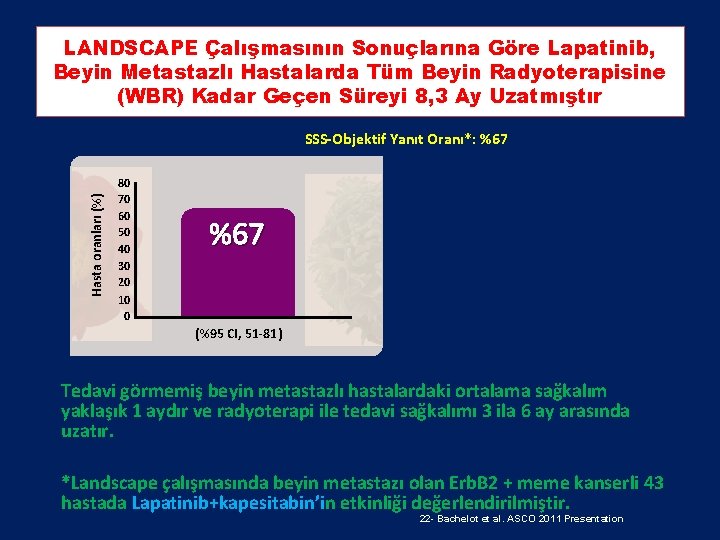 LANDSCAPE Çalışmasının Sonuçlarına Göre Lapatinib, Beyin Metastazlı Hastalarda Tüm Beyin Radyoterapisine (WBR) Kadar Geçen LANDSCAPE Çalışmasının Sonuçlarına Göre Lapatinib, Beyin Metastazlı Hastalarda Tüm Beyin Radyoterapisine (WBR) Kadar Geçen