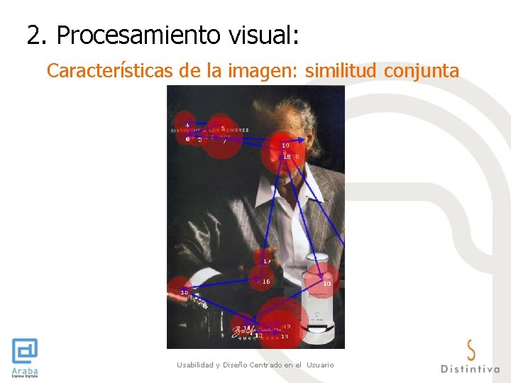 2. Procesamiento visual: Características de la imagen: similitud conjunta Usabilidad y Diseño Centrado en 2. Procesamiento visual: Características de la imagen: similitud conjunta Usabilidad y Diseño Centrado en