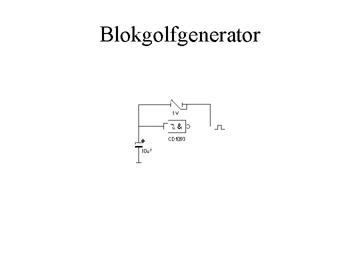 Blokgolfgenerator 