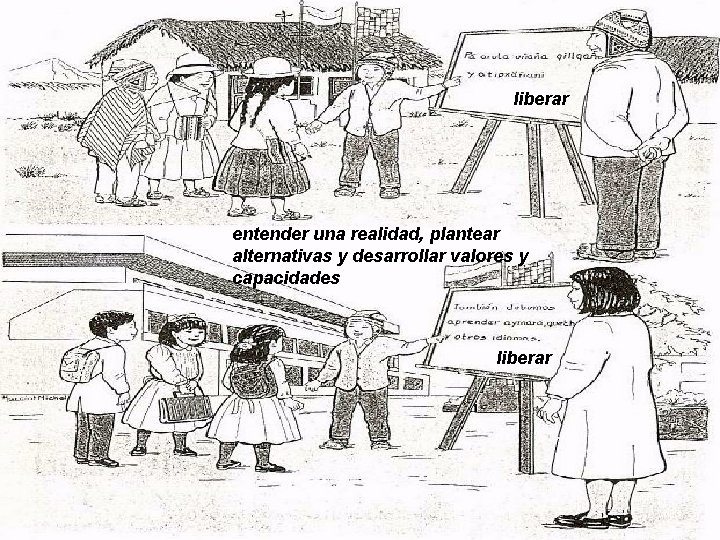 Características Algunas características de la educación popular son las siguientes: liberar a) la diversidad