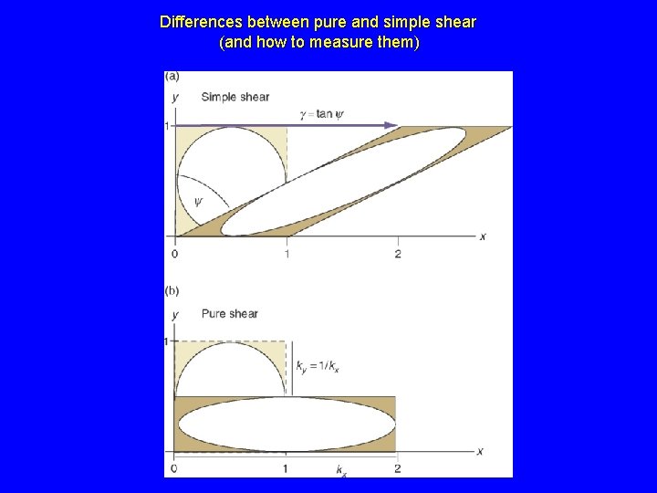 Differences between pure and simple shear (and how to measure them) 