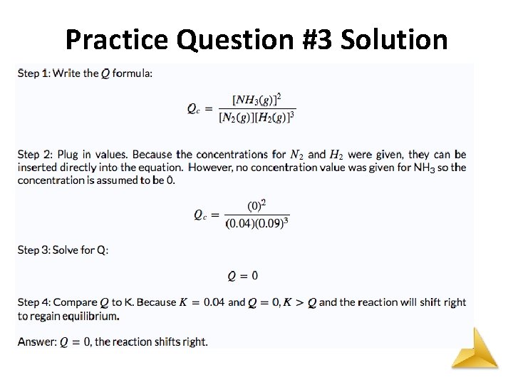 Practice Question #3 Solution 