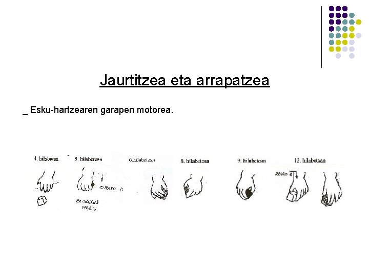 Jaurtitzea eta arrapatzea _ Esku-hartzearen garapen motorea. Jaurtitzea eta arrapatzea _ Esku-hartzearen garapen motorea.