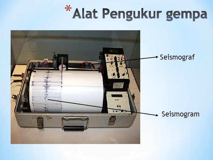 Alat Ukur Gempa - 4 Alat Pendeteksi Gempa Bumi Sederhana Ilmugeografi
