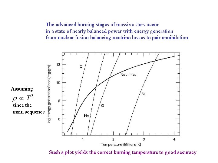 The advanced burning stages of massive stars occur in a state of nearly balanced