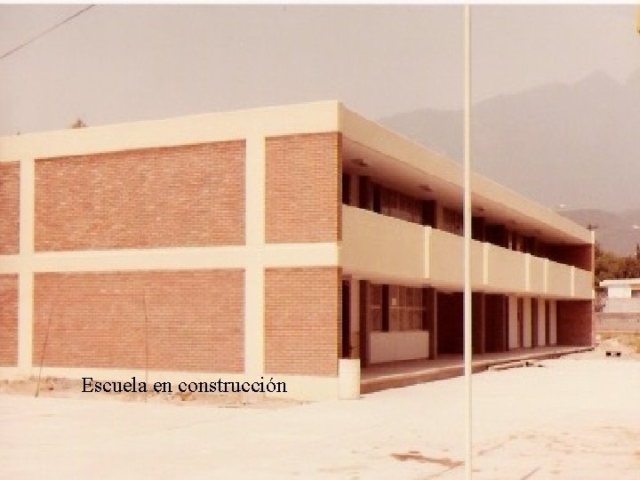 Escuela en construcción 