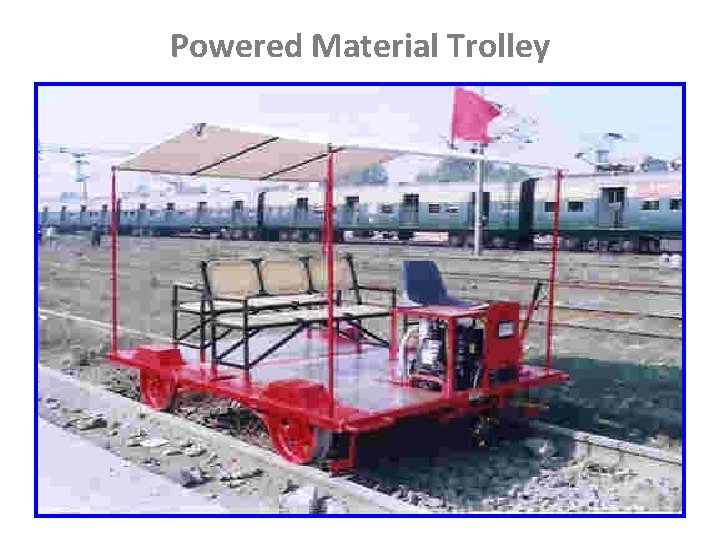 Powered Material Trolley 