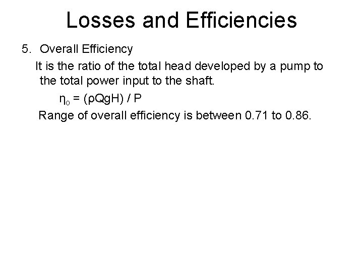 Components of Centrifugal pumps The Centrifugal pump has