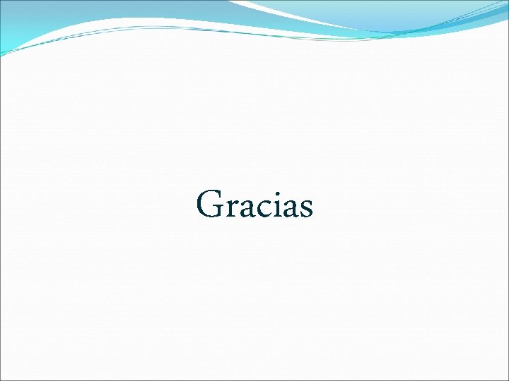 Gracias 