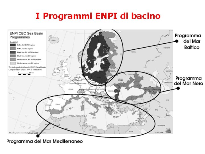 I Programmi ENPI di bacino 