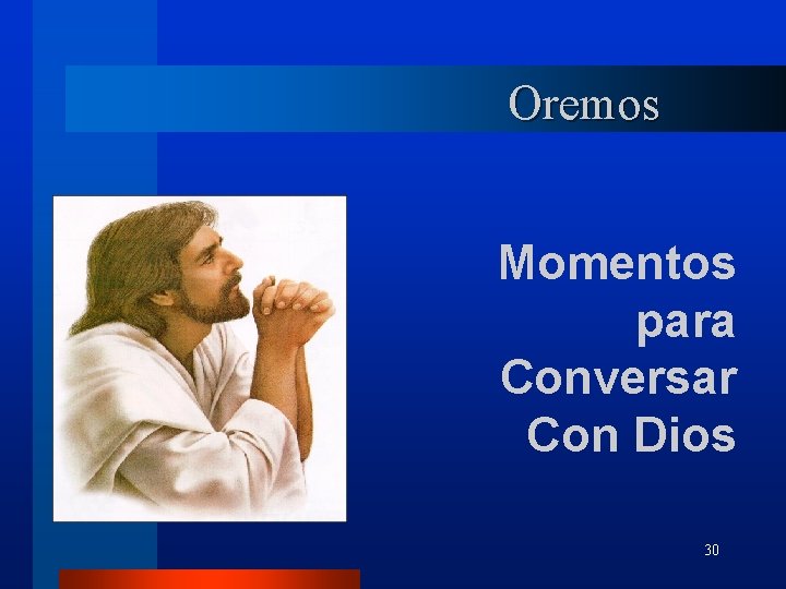 Oremos Momentos para Conversar Con Dios 30 