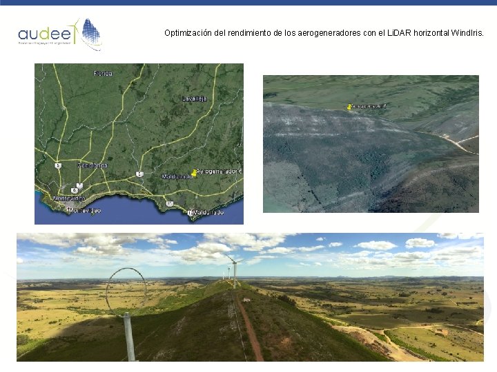 Optimización del rendimiento de los aerogeneradores con el Li. DAR horizontal Wind. Iris. 