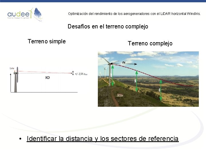 Optimización del rendimiento de los aerogeneradores con el Li. DAR horizontal Wind. Iris. Desafíos