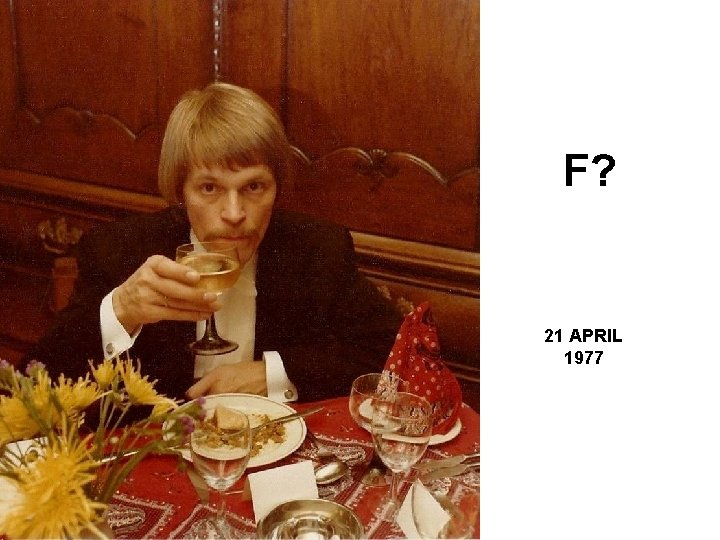 F? 21 APRIL 1977 