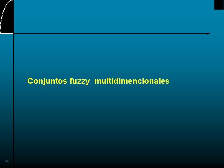 Conjuntos fuzzy multidimencionales 37 