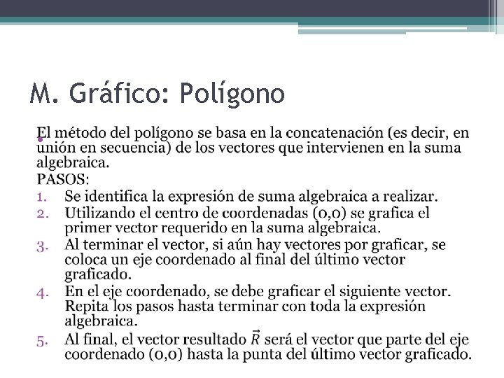 M. Gráfico: Polígono • 