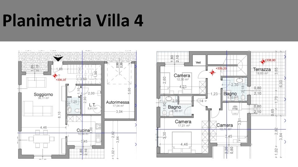 Planimetria Villa 4 