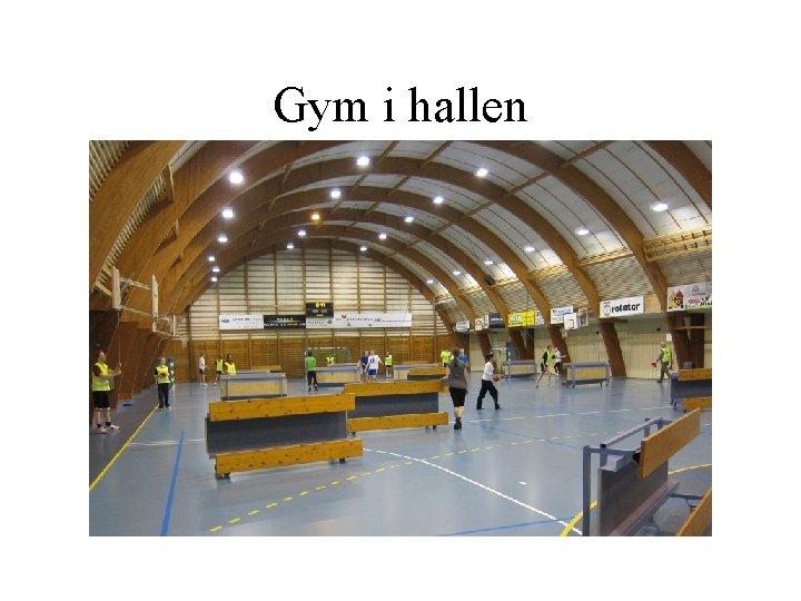 Gym i hallen 