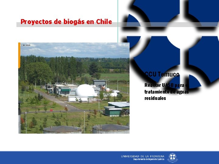 Proyectos de biogás en Chile CCU Temuco Reactor UASB para el tratamiento de aguas