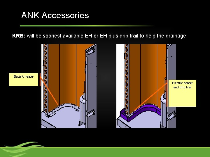 ANK Accessories KRB: will be soonest available EH or EH plus drip trail to