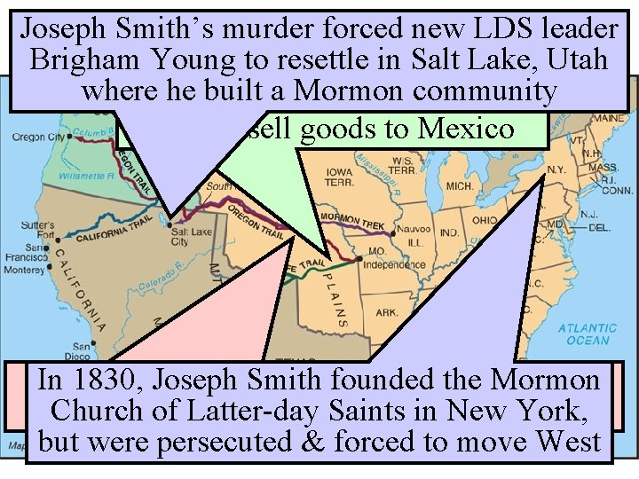 Joseph Smith’s murder forced new LDS leader Western Trails Brigham Young to resettle in