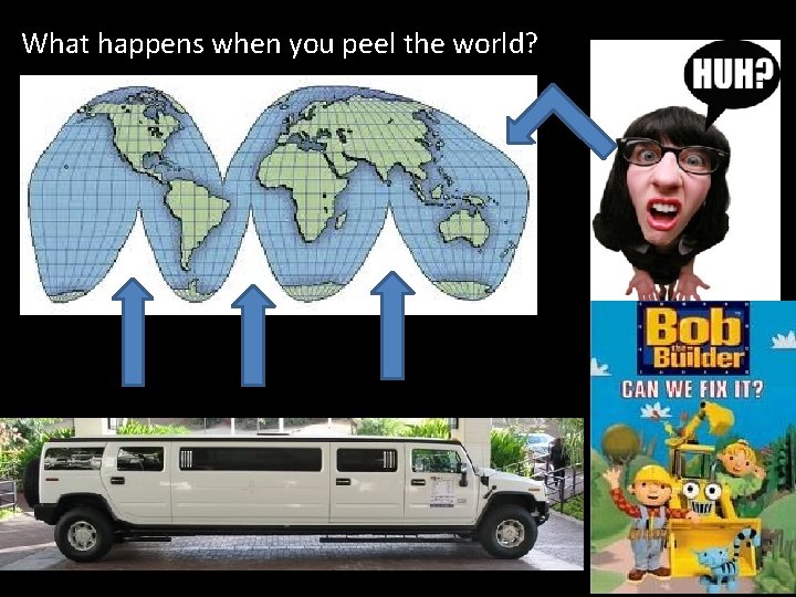 What happens when you peel the world? 