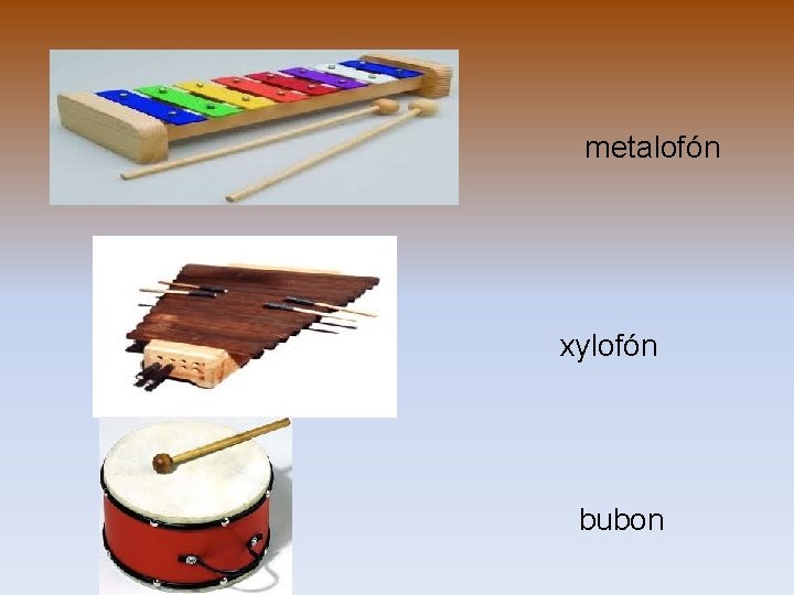 metalofón xylofón bubon 