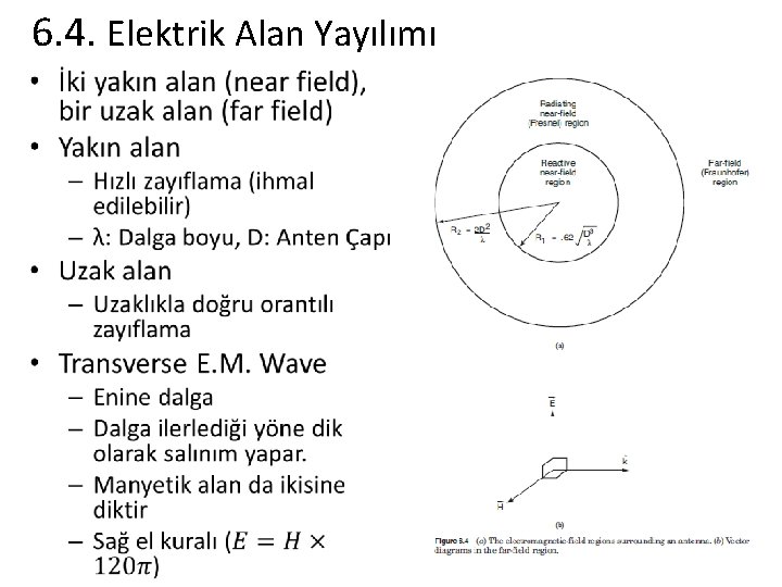6. 4. Elektrik Alan Yayılımı • 6. 4. Elektrik Alan Yayılımı •
