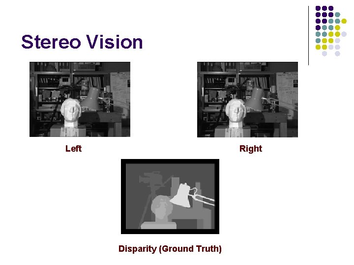 Stereo Vision Left Right Disparity (Ground Truth) 