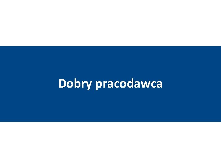 Dobry pracodawca 